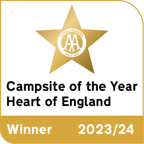 AA Campsite of the Year Heart of England 23/24